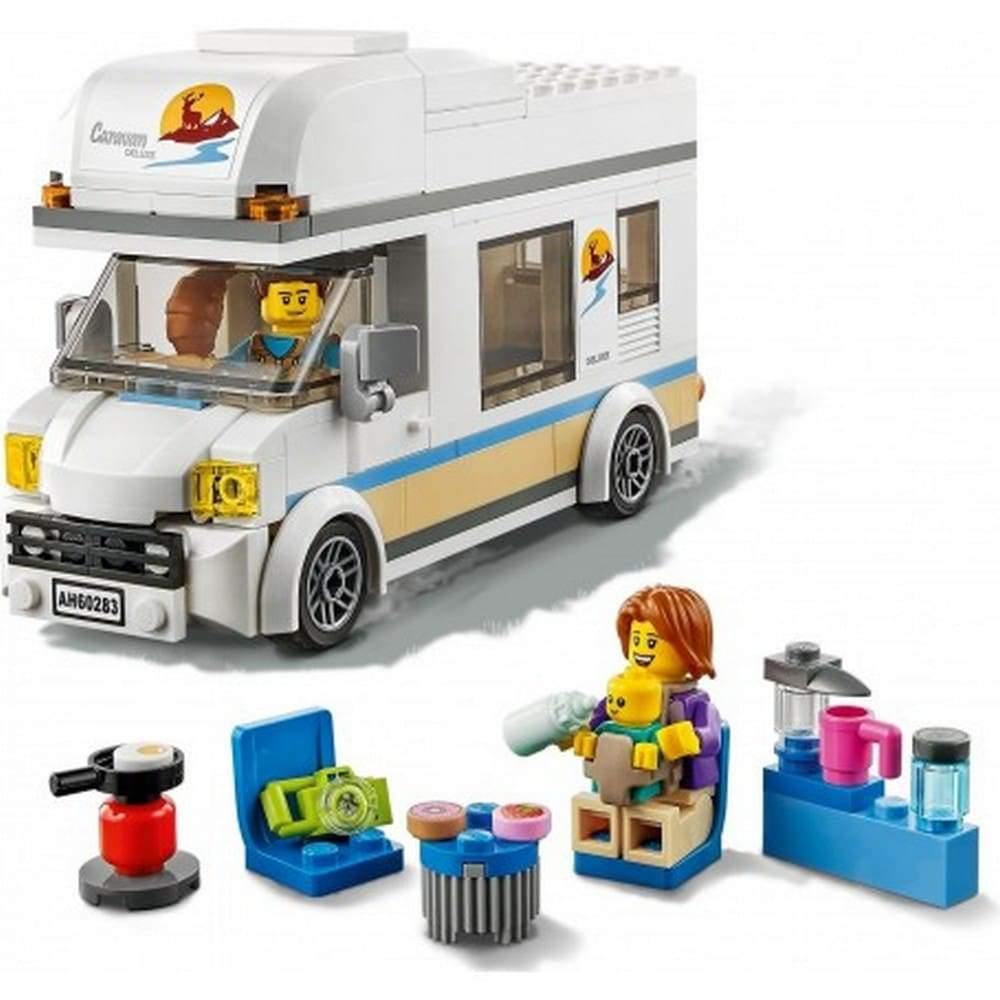 Lego City Holiday Camper Van 60283 - Jocozaur.ro - Omul potrivit la jocul potrivit