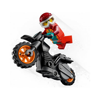 LEGO City Motocicleta de cascadorii Flacara 60311