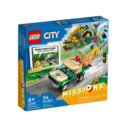 LEGO City Misiuni de salvare a animalelor sălbatice 60353