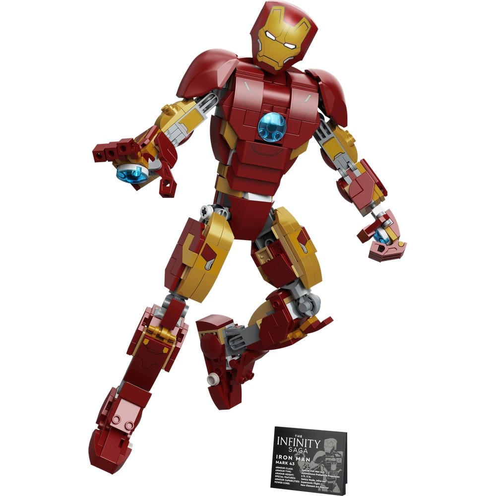 LEGO Marvel Super Heroes -  Figurina Iron Man 76206, 381 piese