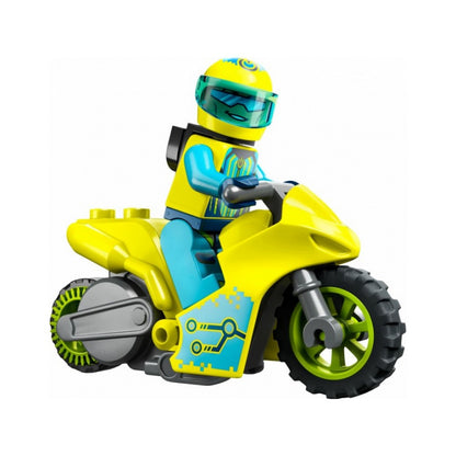 LEGO City Motocicleta cibernetica de cascadorii 60358