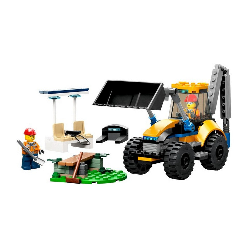 LEGO City Excavator de constructii 60385, 148 piese
