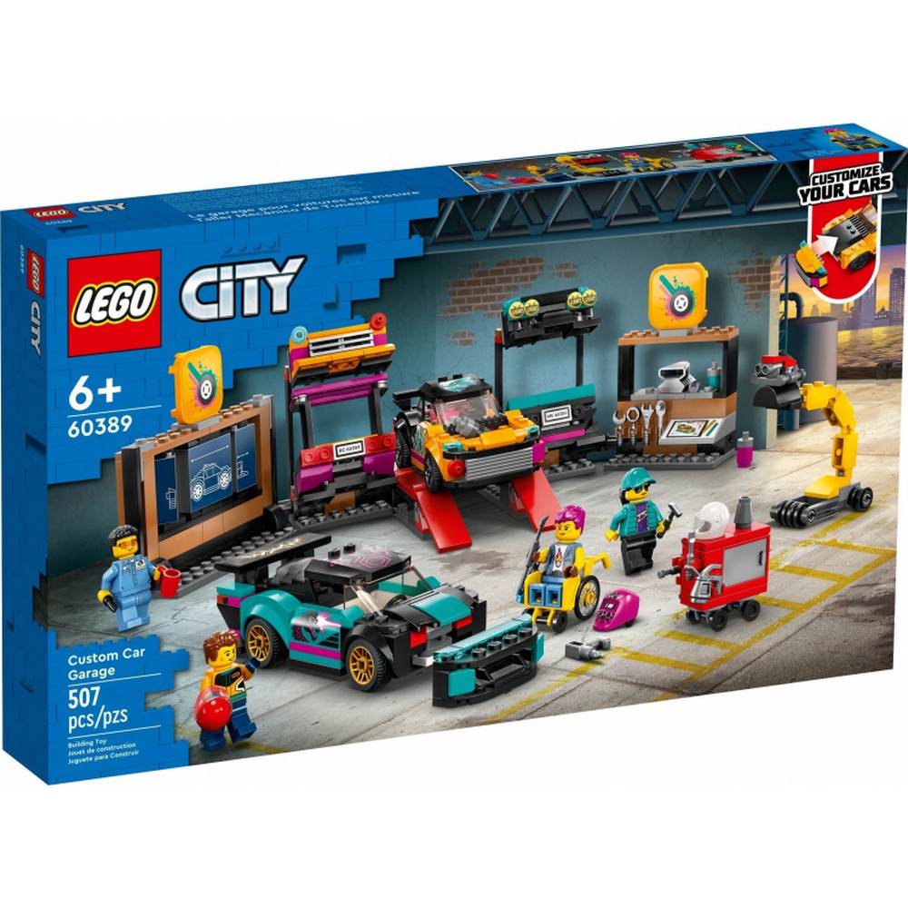 LEGO City Service pentru personalizarea masinilor 60389