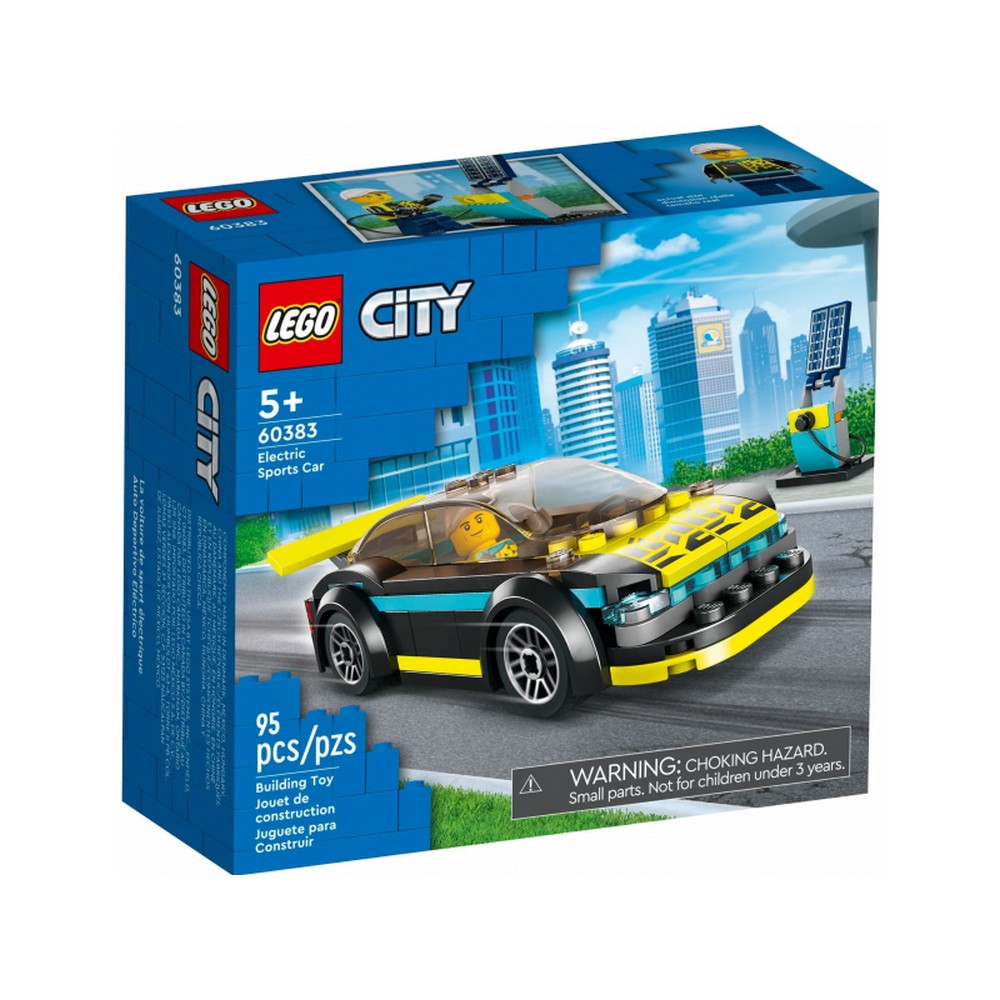LEGO City Masina sport electrica 60383, 95 piese