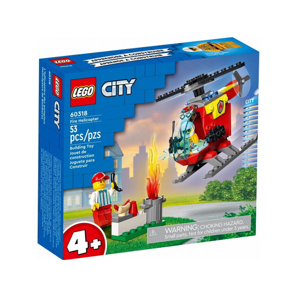 LEGO City Elicopterul de pompieri 60318