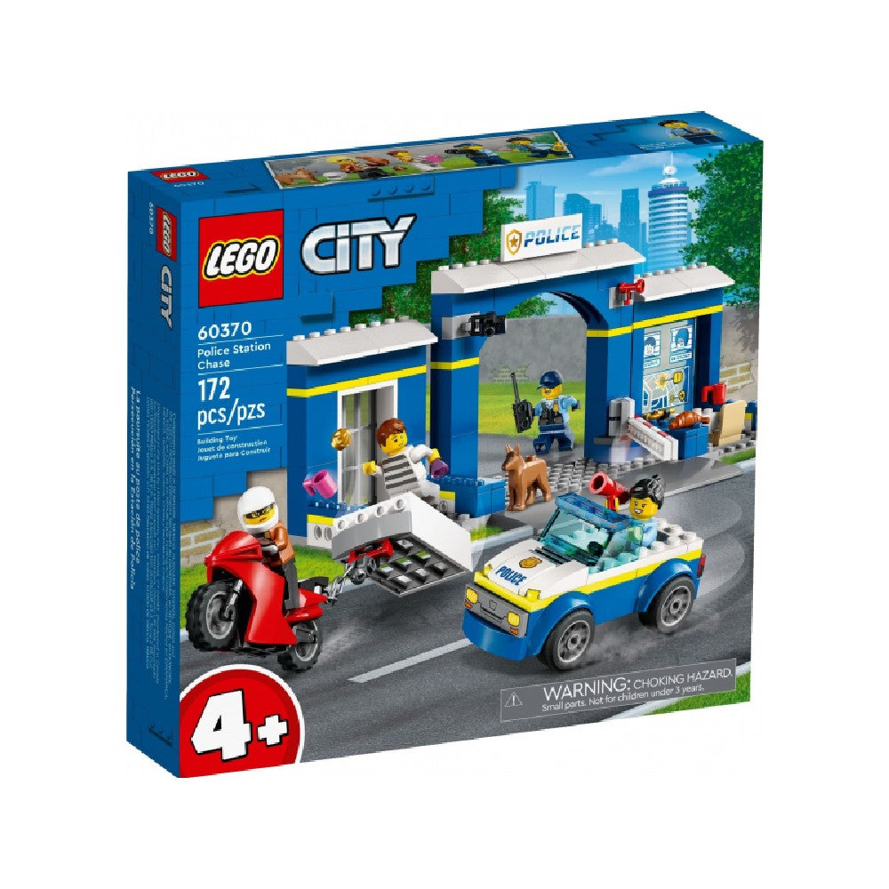 LEGO City Urmarire la sectia de politie 60370, 172 piese