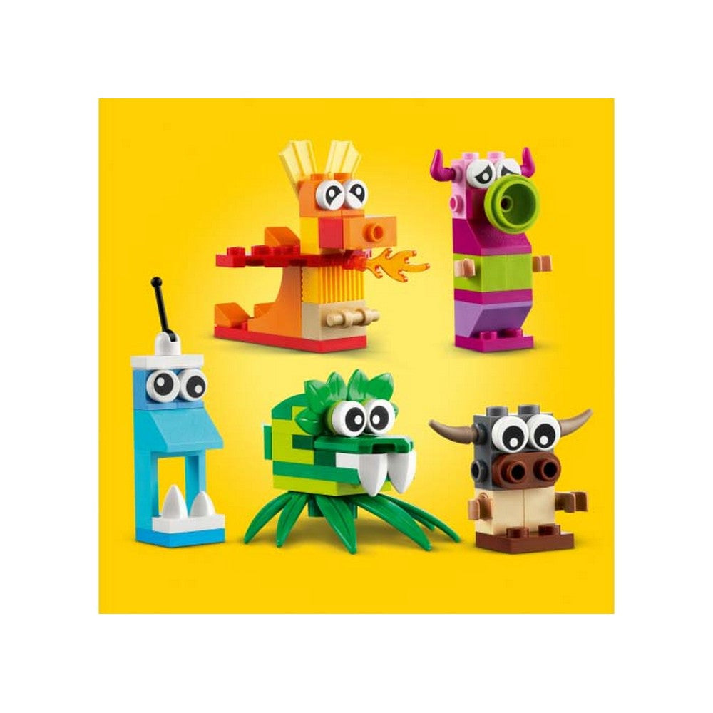 LEGO Classic -  Monstri Creativi 11017, 140 piese