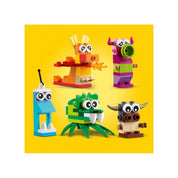 LEGO Classic -  Monstri Creativi 11017, 140 piese