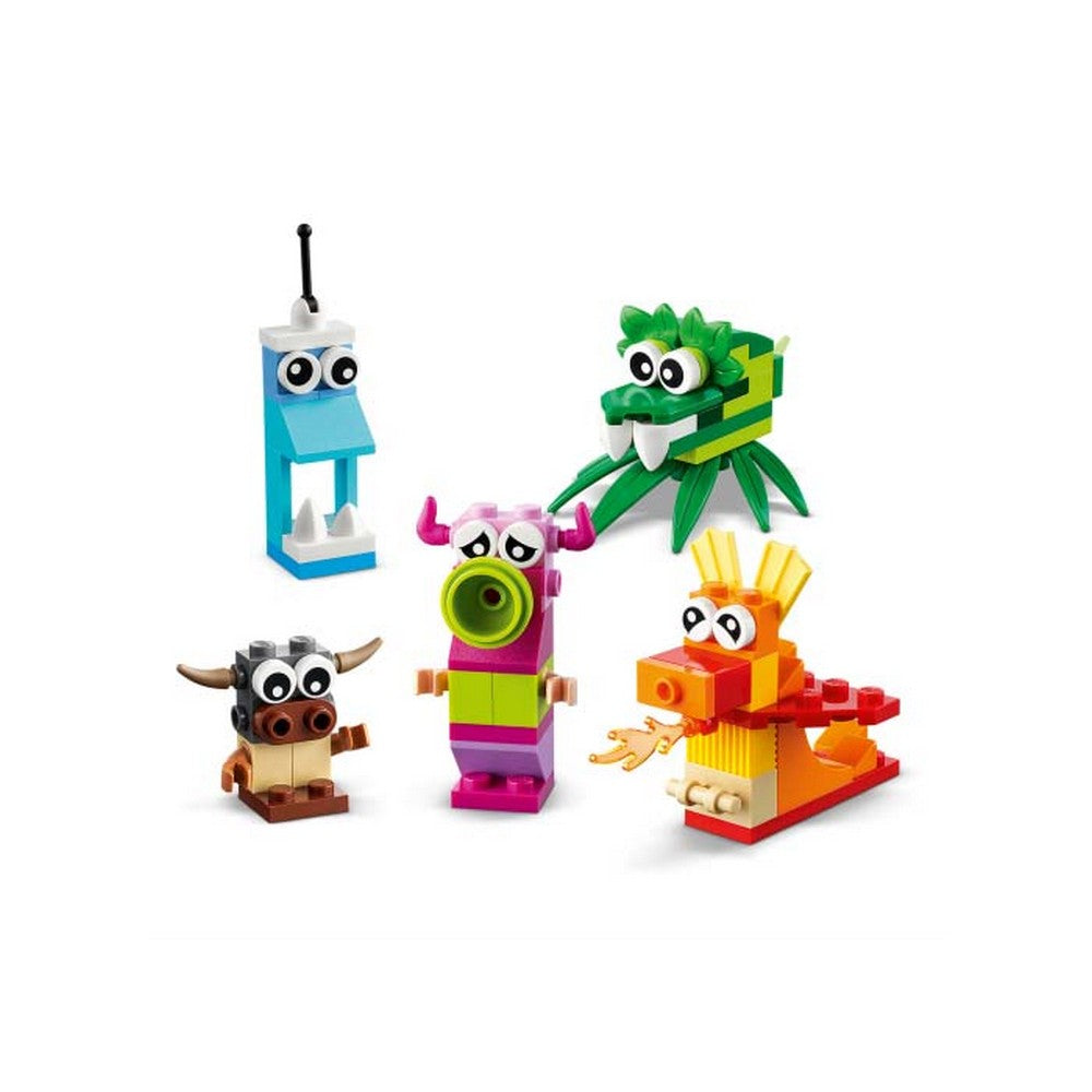 LEGO Classic -  Monstri Creativi 11017, 140 piese