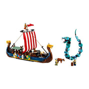 LEGO Creator -  Corabia Vikingilor si Sarpele Midgard-ului 31132, 1192 piese