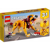 LEGO Creator -  Leu salbatic 31112, 224 piese