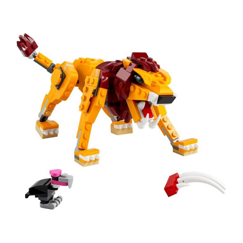 LEGO Creator -  Leu salbatic 31112, 224 piese