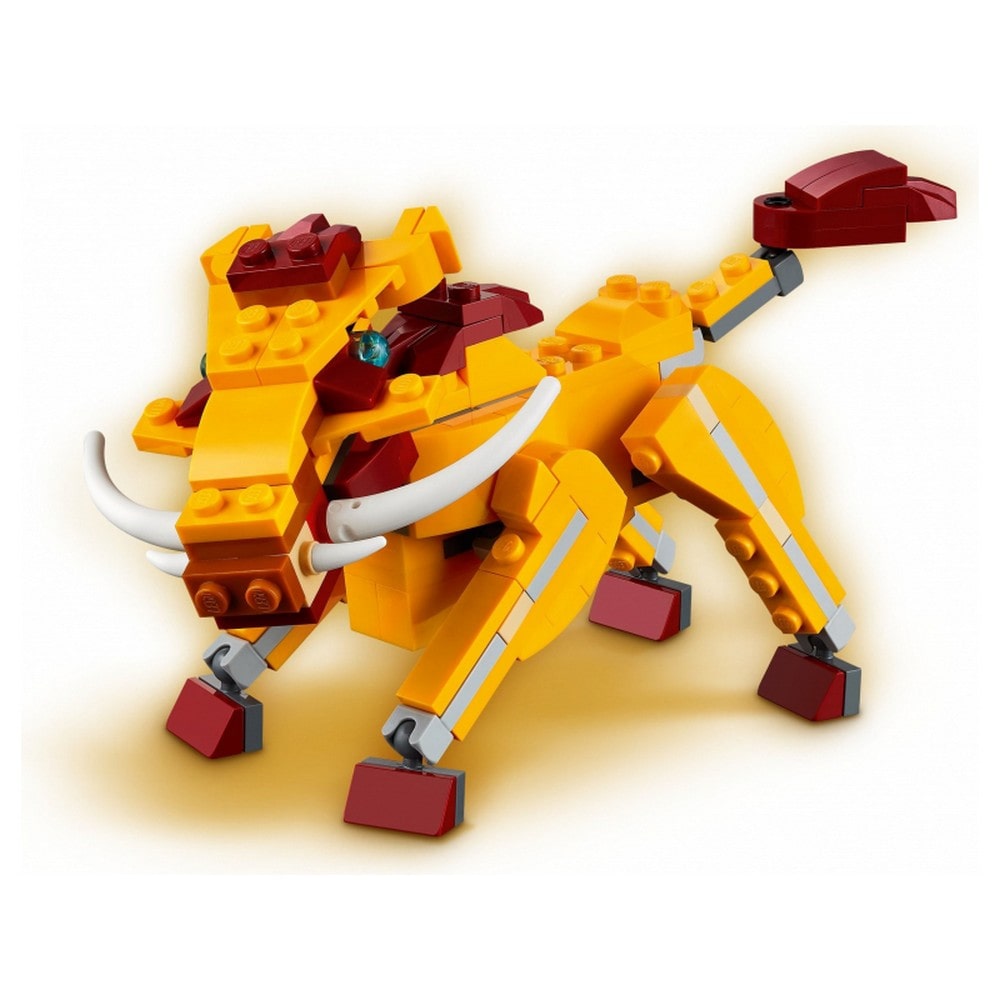LEGO Creator -  Leu salbatic 31112, 224 piese