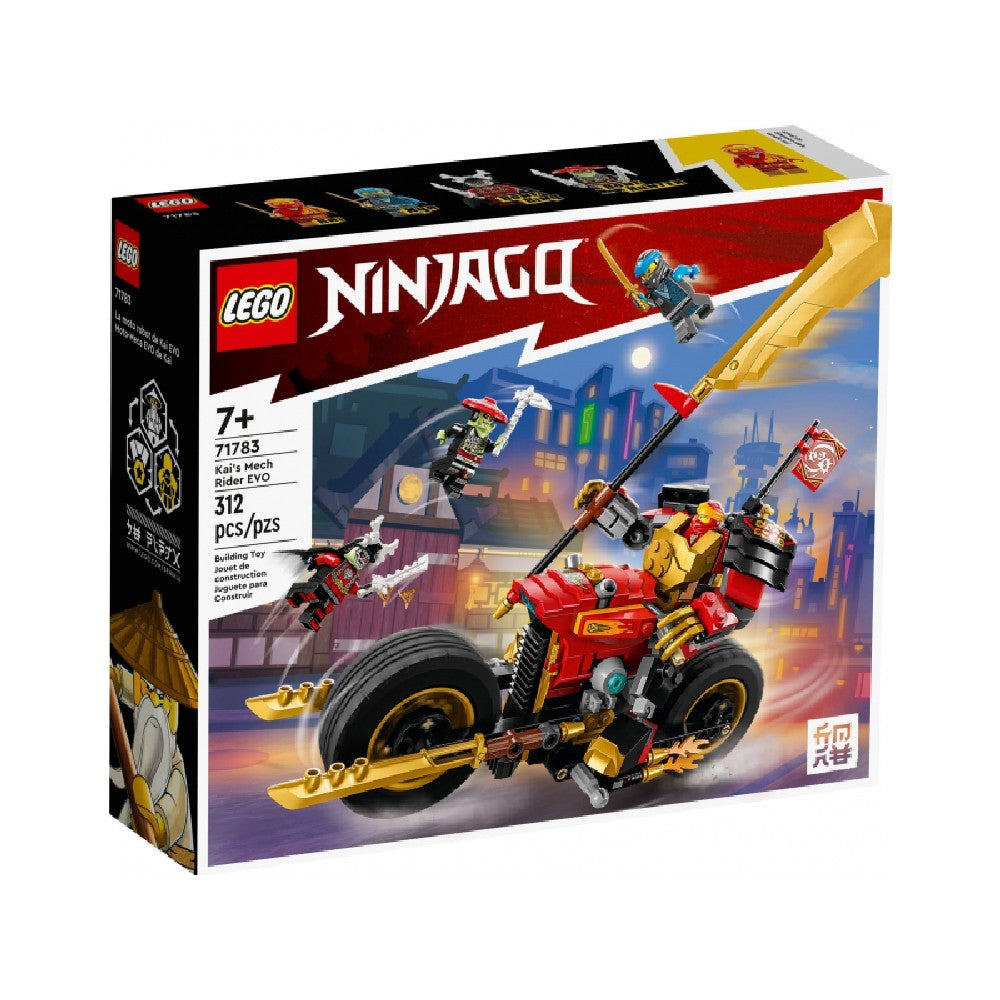 LEGO Ninjago -  Motocicleta robot EVO a lui Kai 71783, 312 piese