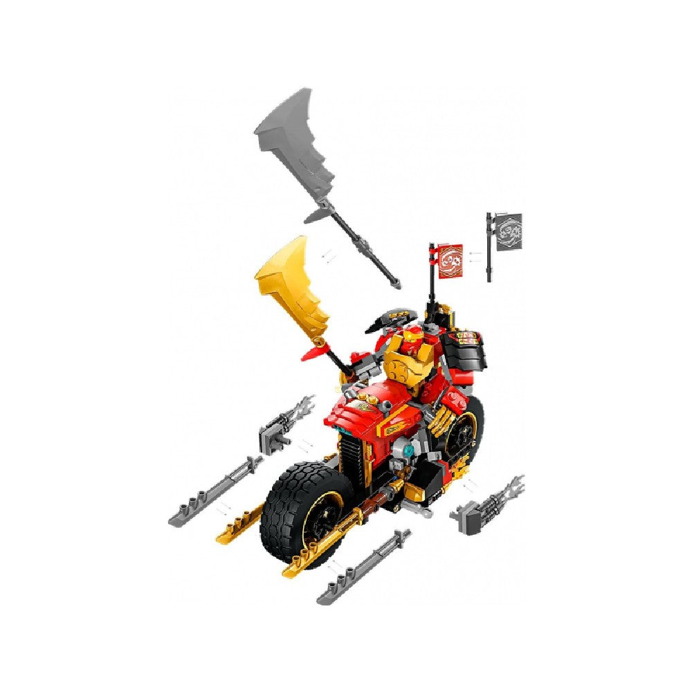 LEGO Ninjago -  Motocicleta robot EVO a lui Kai 71783, 312 piese
