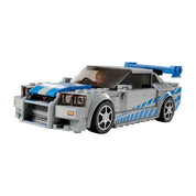 LEGO Speed Champions -  Nissan Skyline GT-R (R34) 2 Fast 2 Furious 76917, 319 piese