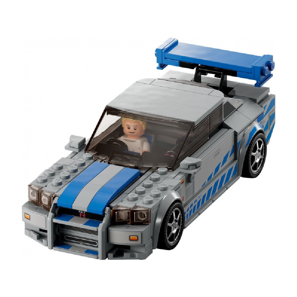 LEGO Speed Champions -  Nissan Skyline GT-R (R34) 2 Fast 2 Furious 76917, 319 piese