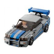 LEGO Speed Champions -  Nissan Skyline GT-R (R34) 2 Fast 2 Furious 76917, 319 piese