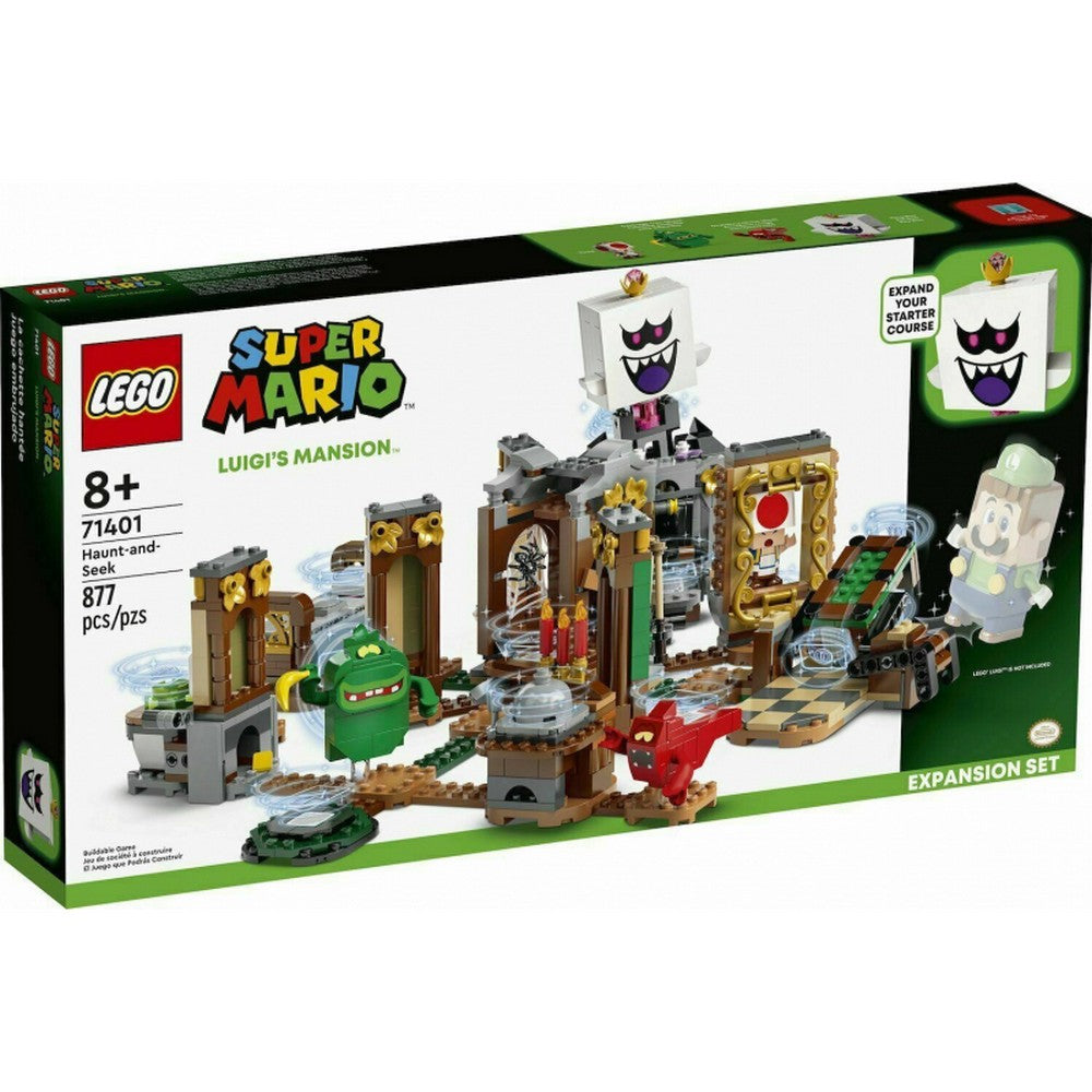 LEGO Super Mario Set de extindere Luigi's Mansion - Bantuie si cauta 71401
