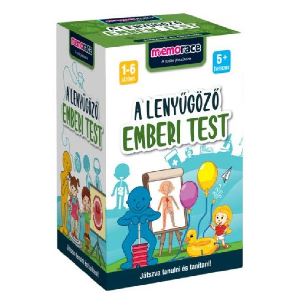 Memorace: A lenyűgöző emberi test joc de societate în limba maghiară