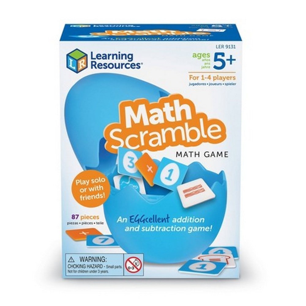 Math Scramble joc de societate în limba engleză