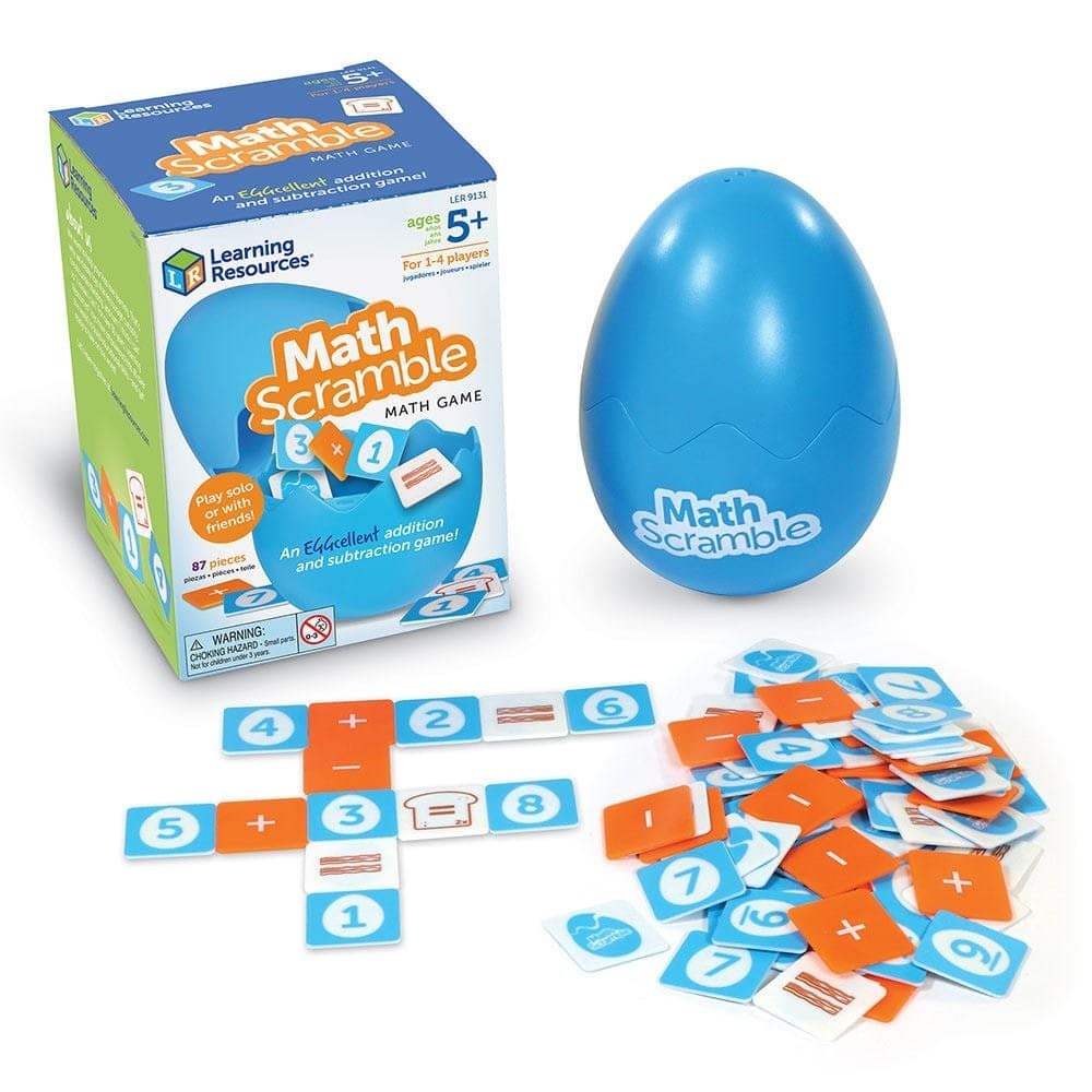 Math Scramble joc de societate în limba engleză