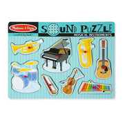 Melissa & Doug Puzzle sonor de 8 piese - Instrumente muzicale