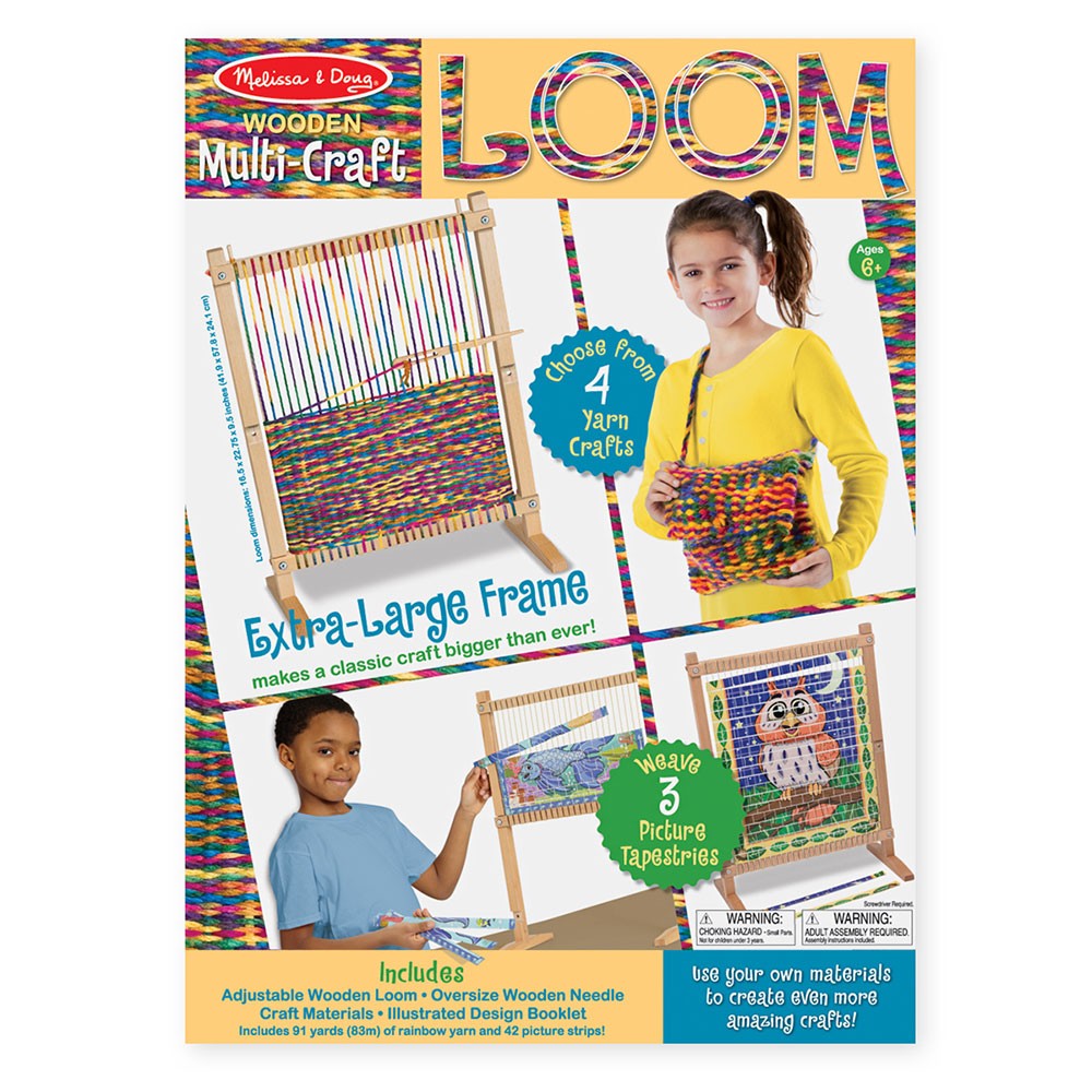 Melissa & Doug Război de țesut