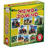 Memo Domino Traktorok joc de societate multilingvistic