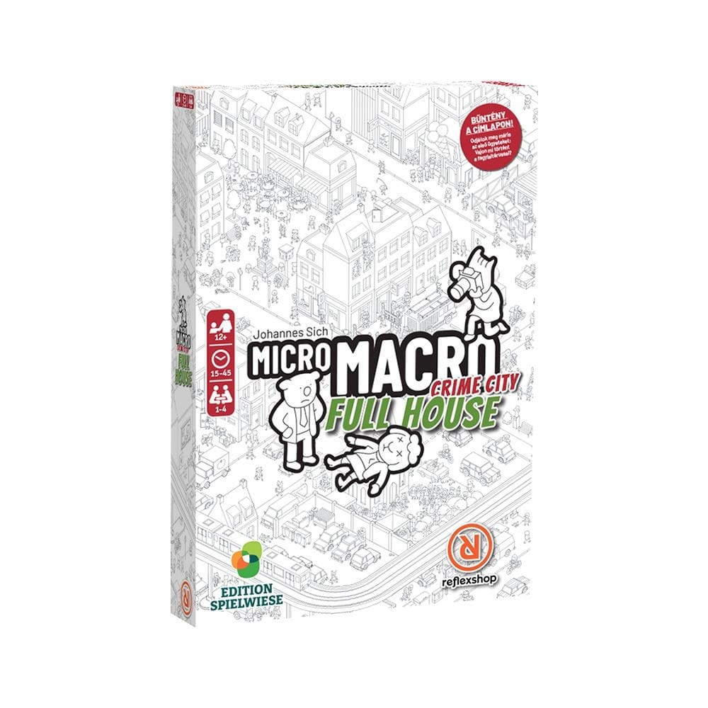 MicroMacro Crime City: Full House, joc de societate în limba maghiară
