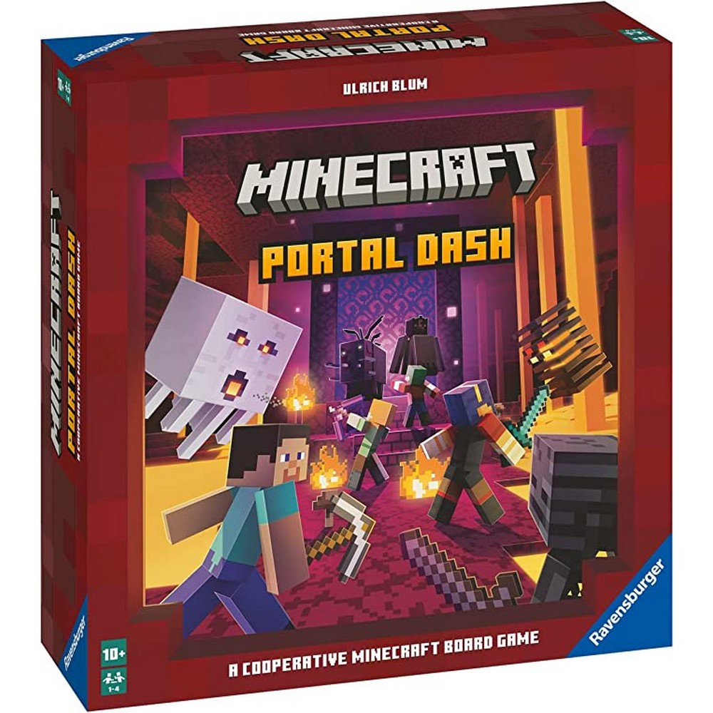 Minecraft Portal Dash joc de societate multilingvistic