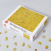 Puzzle LEGO - Fețele minifigurilor, 1000 de piese