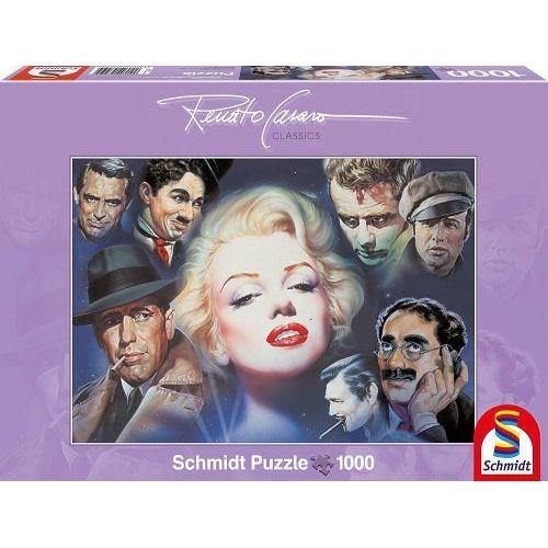 Puzzle 1000 MARILYN MONROE AND FRIENDS-Schmidt-1-Jocozaur