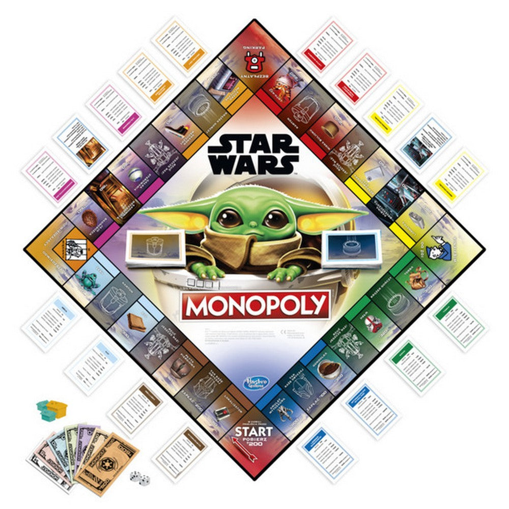 Monopoly Baby Yoda magyar nyelvű joc de societate în limba maghiară