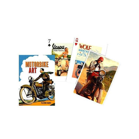 Cărți de joc - Motorbike Art