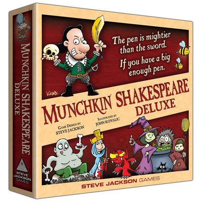 Munchkin Shakespeare Deluxe joc de societate în limba engleză