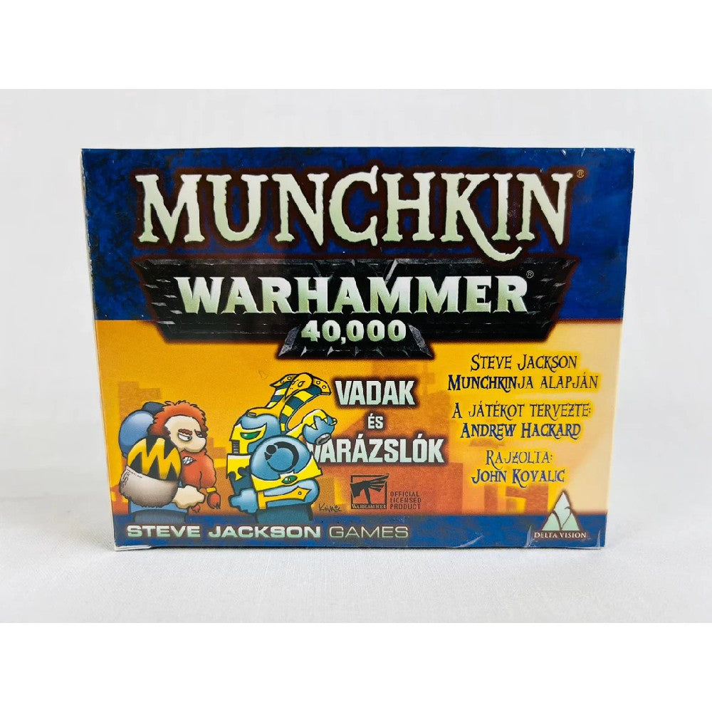 Munchkin Warhammer 40k Vadak es varazslok joc de societate în limba maghiară