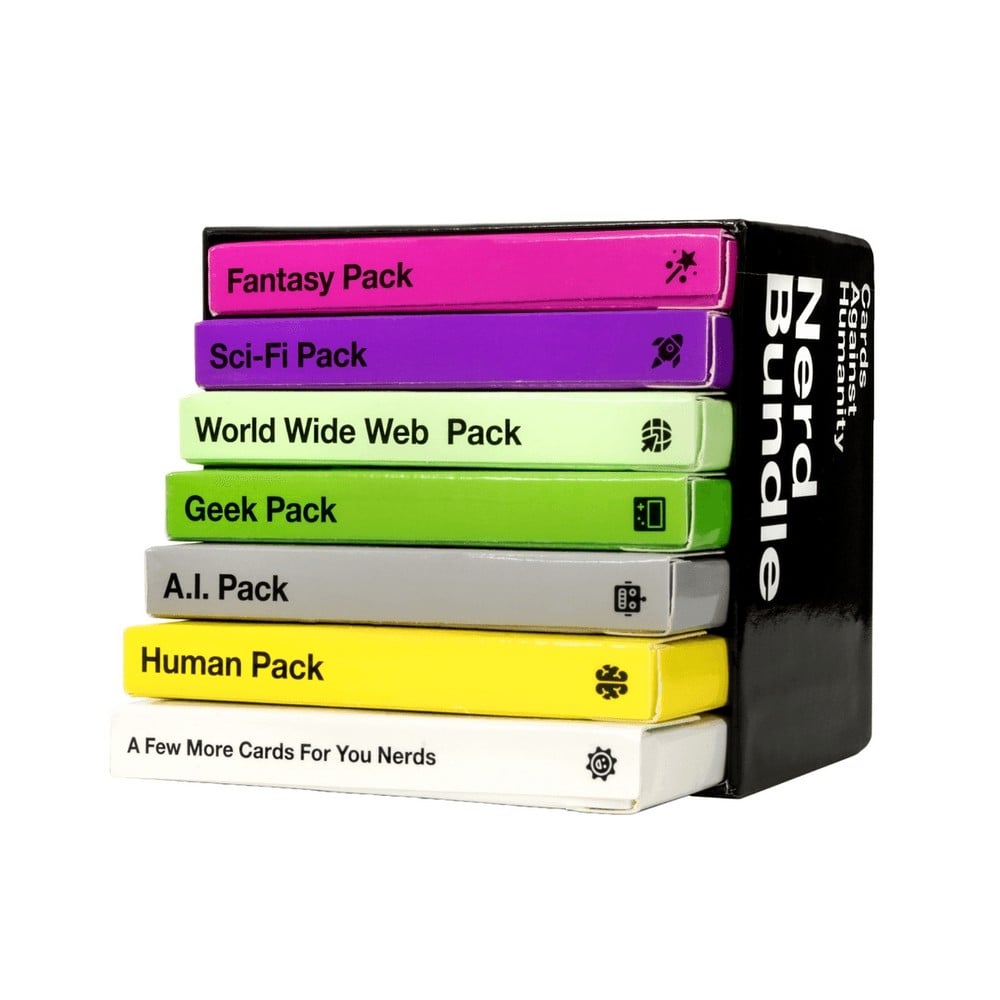 Cards Against Humanity Nerd Bundle (6 ) extensie în limba engleză