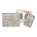 Pachet de cărți 2x55 - Harta Parisului 1910