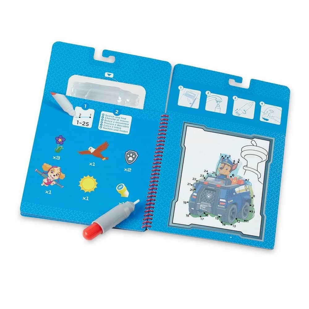 Melissa & Doug Joc creativ, Desen cu apă, Patrula Cățelușilor - Chase