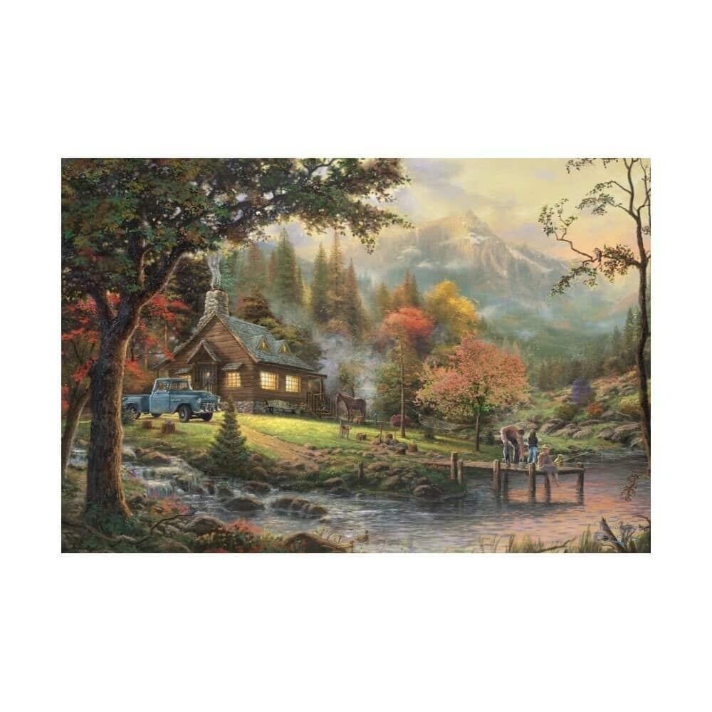 Puzzle 500 piese Peaceful Moments - Jocozaur.ro - Omul potrivit la jocul potrivit