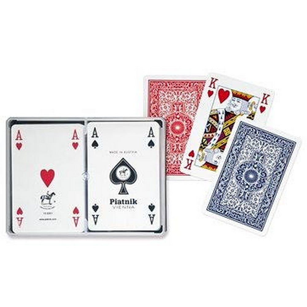 Pachet de cărți slim 2* 55 (100% plastic)