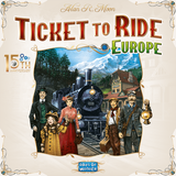 Ticket to Ride: Europe 15th Anniversary joc de societate în limba engleză