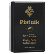 Pachet de cărți Rummy 55 de file (100% plastic)