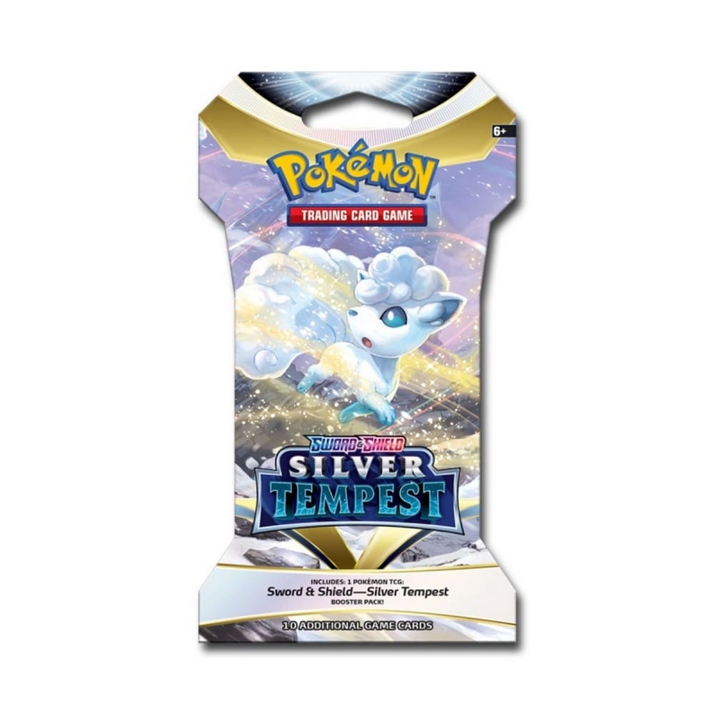 Pokemon TCG: Sword & Shield - Silver Tempest Booster Pack 10 cards - EN