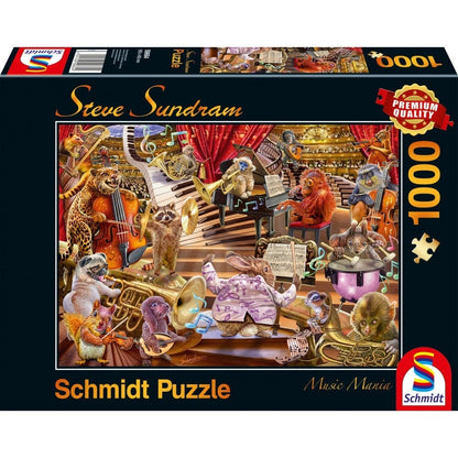 Puzzle Schmidt: Steve Sundram - Music Mania, 1000 piese