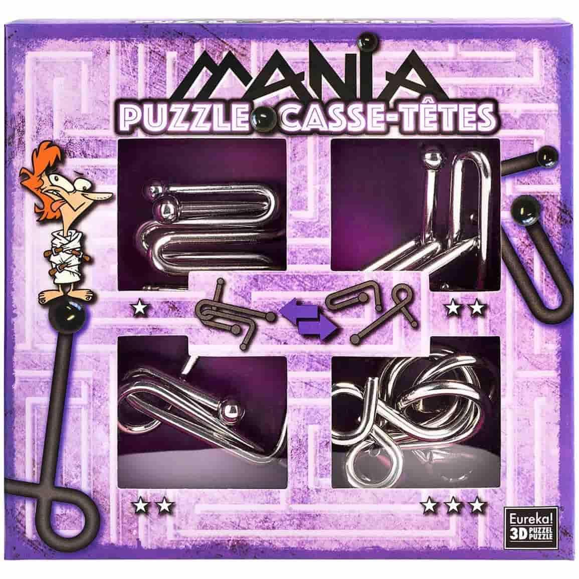 Puzzle Mania casse-tetes Purple-Eureka Puzzle-1-Jocozaur