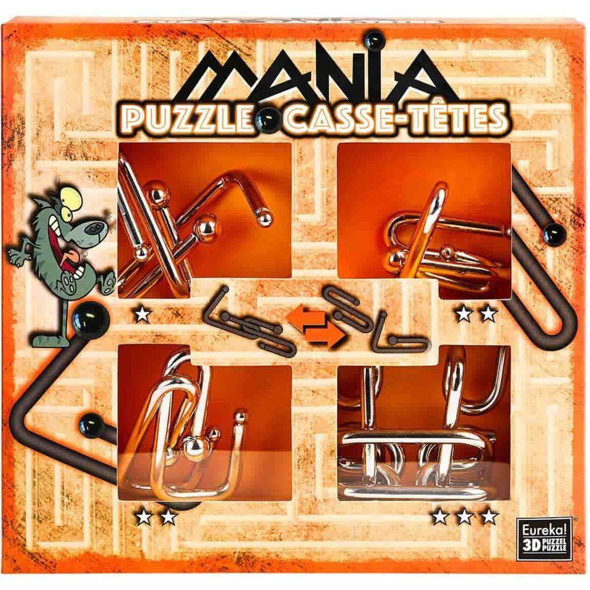 Puzzle mania casse-tetes orange-Eureka Puzzle-1-Jocozaur