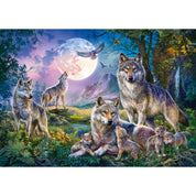 Puzzle Schmidt - Familia de lupi, 1500 de piese