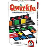 Qwirkle în cutie metalică joc de societate multilingvistic